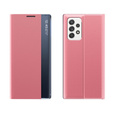 Husă cu clapetă pentru Samsung Galaxy A32 5G, Side View, roz