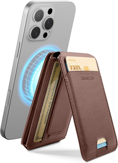 Portofel magnetic cu suport și funcție NFC SURITCH pentru iPhone 16 Pro