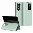 Husă cu clapetă pentru Samsung Z Fold5 5G, Smart View Wallet, verde