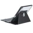Husă pentru tastatură pentru iPad 11" 2025 A16 (11 gen.) / iPad 10.9" 2022 (10 gen.), Rotary 360° Leather, negru