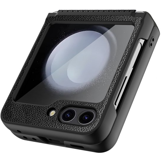 Carcasă pentru PC pentru Samsung Galaxy Z Flip5 5G, pentru MagSafe, negru
