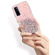 Huse pentru Vivo S7E/ Y73S/ Y70/ V20 SE, Glittery, roz