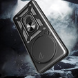 Husă blindată pentru Honor Magic 7 Lite, CamShield Slide, negru