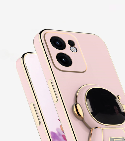 Huse pentru Oppo Reno 13F / Oppo Reno 13FS, Astronaut, roz