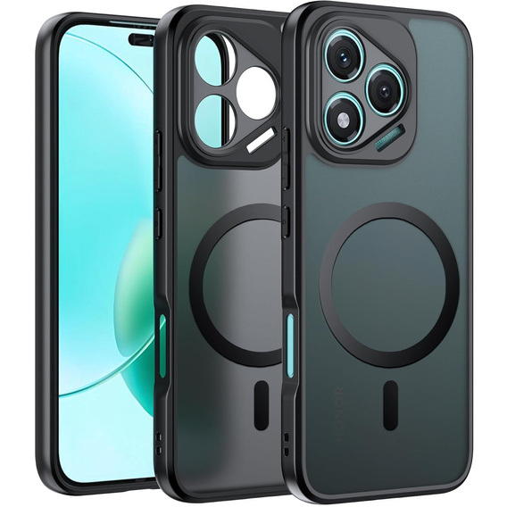 Husă pentru Honor 400 Lite, pentru MagSafe, ERBORD Matt Case, negru
