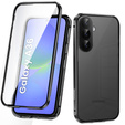 Husa pentru Samsung Galaxy A36, Magnetic Dual Glass, negru
