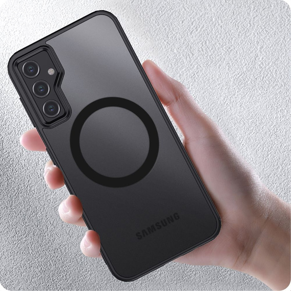 Husă pentru Samsung Galaxy S23 FE, Fusion Hybrid Case, pentru MagSafe, negru