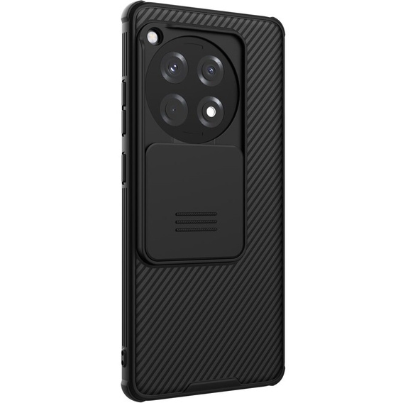 Carcasă blindată Nillkin pentru OnePlus 12R, CamShield Pro, negru