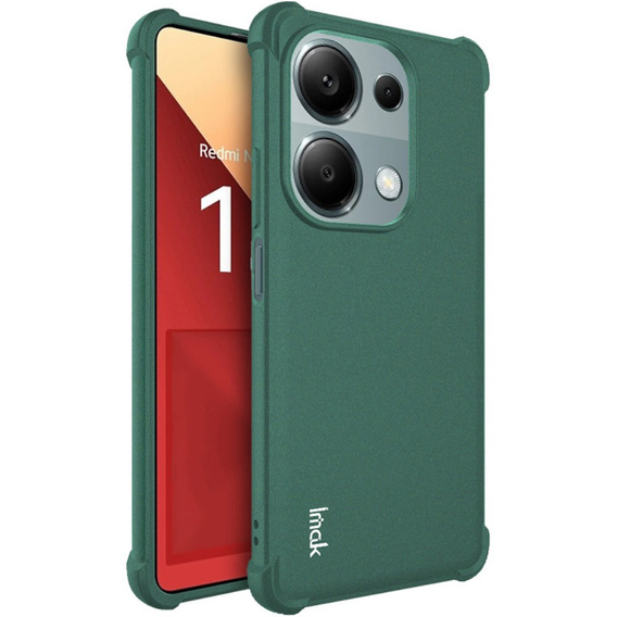 IMAK Huse pentru Xiaomi Redmi Note 13 Pro 4G, Dropproof, verde