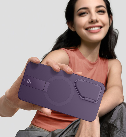 Husă pentru Samsung Galaxy S25, Suritch Shockproof, pentru MagSafe, violet