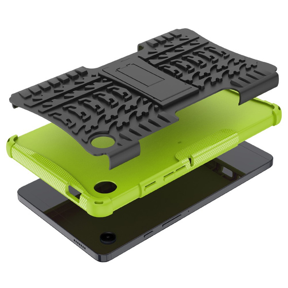 Huse pentru Samsung Galaxy Tab A9, Tire Armor, verde