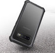Huse pentru Samsung Galaxy S10 Plus, Dexnor Full Body Rugged, transparent / negru