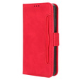 Cu clapetă pentru TCL 40 NxtPaper, Card Slot, roșu