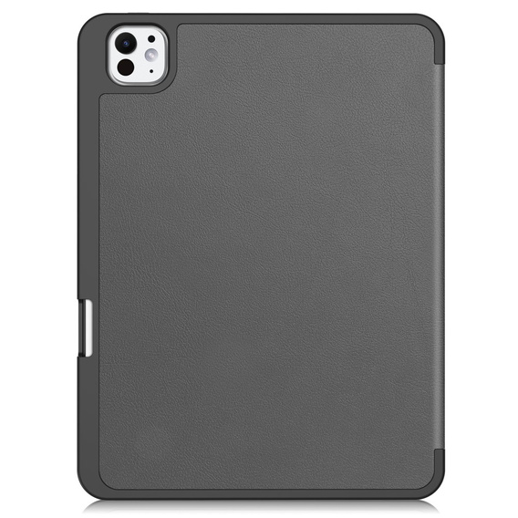 Husă pentru iPad Pro 11" 2024 (5 gen.), Smartcase cu spațiu pentru stylus, gri