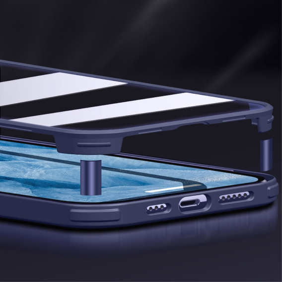 Huse pentru iPhone 13 Pro, ERBORD Guardian, albastru