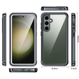 Carcasă pentru Samsung Galaxy S23 FE, Shockproof, cu folie, negru