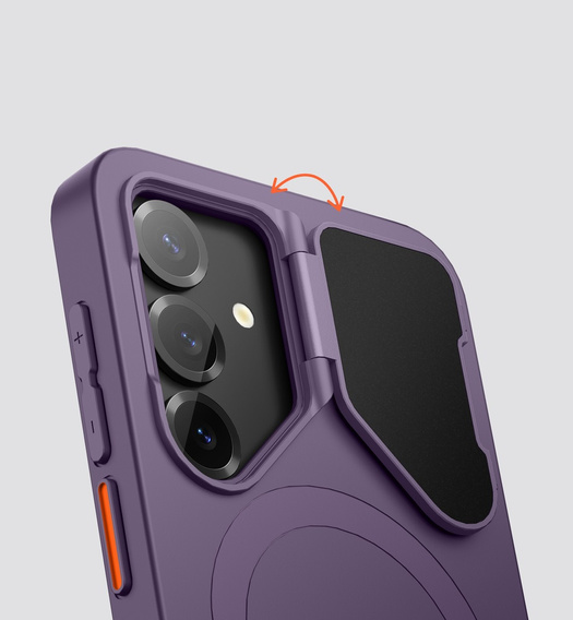 Husă pentru Samsung Galaxy S25+ Plus, Suritch Shockproof, pentru MagSafe, violet