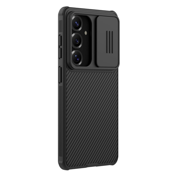 Husă NILLKIN Camshield Pro cu capac pentru cameră pentru Samsung Galaxy S26, negru