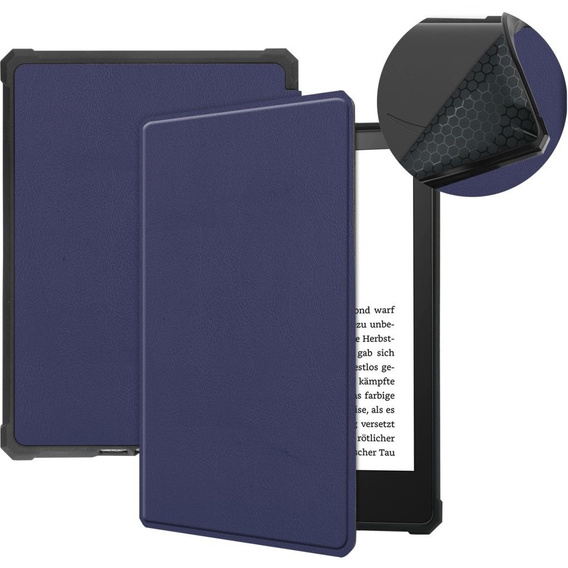 Carcasă pentru Kindle Paperwhite 5 2021, Smartcase, albastru