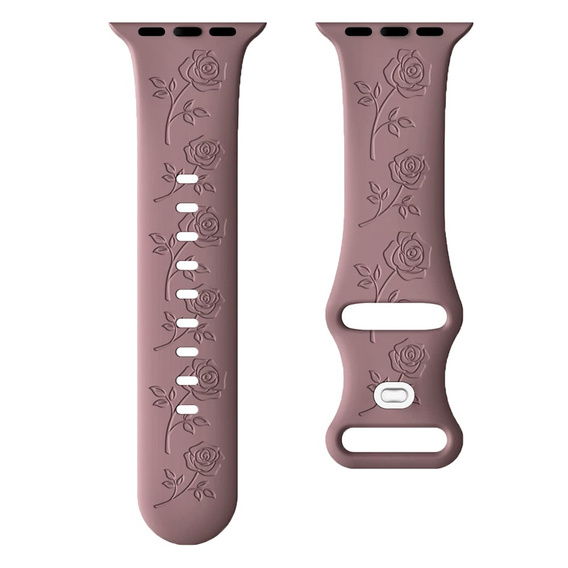 Curea din silicon pentru Apple Watch 1/2/3/4/5/6/7/8/9/SE 38/40/41/mm