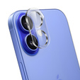 Sticlă temperată pentru camera foto pentru iPhone 16 / 16 Plus, transparentă