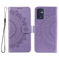 Cu clapetă pentru Oppo Reno7 5G, Mandala, violet