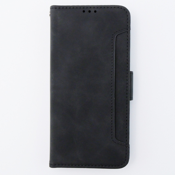 Cu clapetă pentru Motorola Moto G54 5G, Card Slot, negru