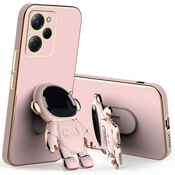 Huse pentru Xiaomi Poco X5 Pro 5G, Astronaut, roz rose gold