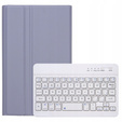 Carcasă + tastatură Samsung Galaxy Tab S9 FE, Leather Pen Slot, caz albastru