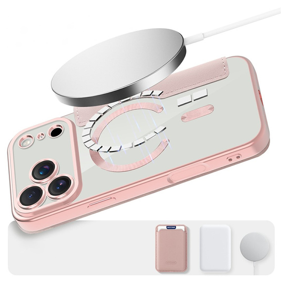 Carcasă Wallet MagSafe RFID flip cu protecție pentru camera foto pentru iPhone 17 Pro Max