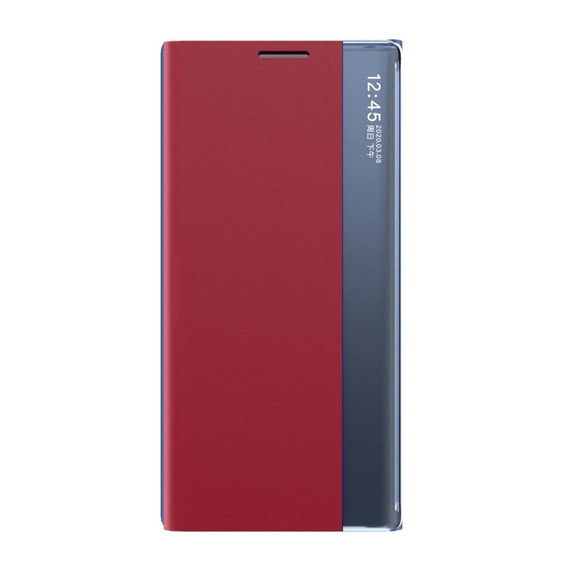 Husă cu clapetă pentru Xiaomi Mi 11, Side View, roșu