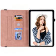 Husă pentru Lenovo Tab M9, Butterfly, roz