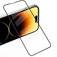 2x sticlă călită pentru iPhone 14 Pro, ERBORD 3D pentru întregul display
