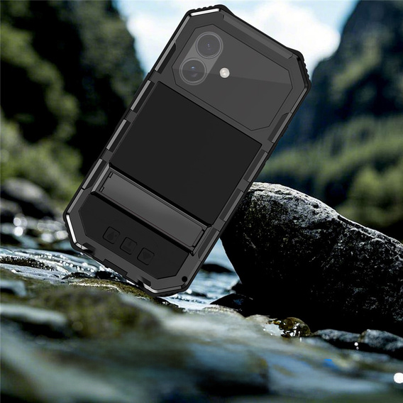 Carcasă blindată R-JUST cu suport pentru iPhone 17