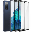 2x sticlă călită pentru Samsung Galaxy S20 FE, ERBORD 3D pentru întregul display
