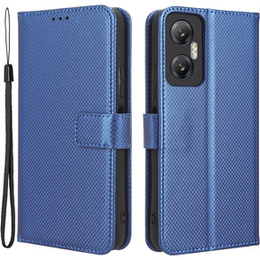 Cu clapetă pentru Infinix Hot 20 5G, Wallet Smart Magnet Case, albastru