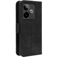 Cu clapetă pentru Realme GT 7 / 7T, Card Slot, negru