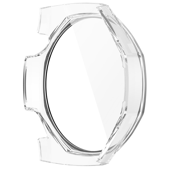 Carcasă 2in1 + sticlă călită pentru Huawei Watch GT 5 Pro 46mm, transparentă