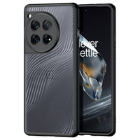 Husa DuxDucis pentru OnePlus 12R 5G, Aimo case, transparent / negru