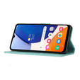 Cu clapetă pentru Samsung Galaxy A14 4G/5G, Mandala Flower, verde
