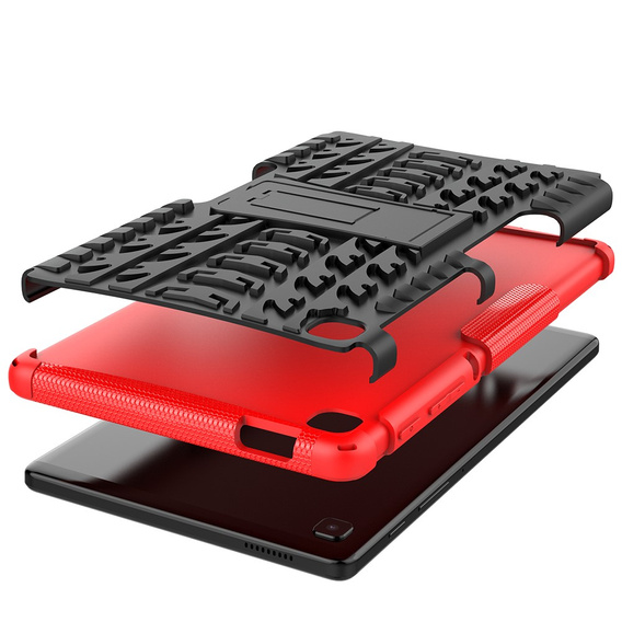 Huse pentru Samsung Galaxy Tab A7 Lite 8.7 T220 / T225, Tire Armor, negru / albastru