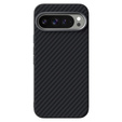 Husă pentru Google Pixel 10 / 10 Pro, ABEEL, pentru MagSafe, cu textură de carbon, negru