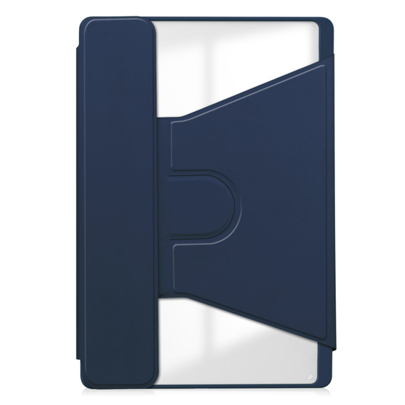 Husă pentru tastatură pentru Lenovo Tab M11 10.95" / Idea Tab 11" / Tab K11 11" (2 gen.), Rotary 360° Leather, albastru închis