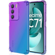 Husa pentru Realme C71, Gradient Dropproof, Violet / albastru