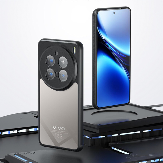 Huse pentru Vivo X200 Pro 5G, Fusion Hybrid, transparentă