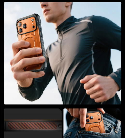 Husă blindată Supcase Unicorn Beetle Grip Pro Mag pentru iPhone 17 Pro