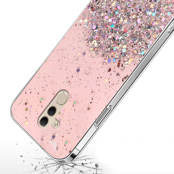 Huse pentru Huawei Mate 20 Lite, Glittery, roz