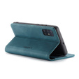 Husa CASEME pentru Samsung Galaxy A71, Leather Wallet Case, verde