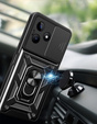 Husă blindată pentru Realme C63, CamShield Slide, negru
