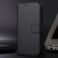 Cu clapetă pentru Realme C55, Wallet, Smart Magnet, negru